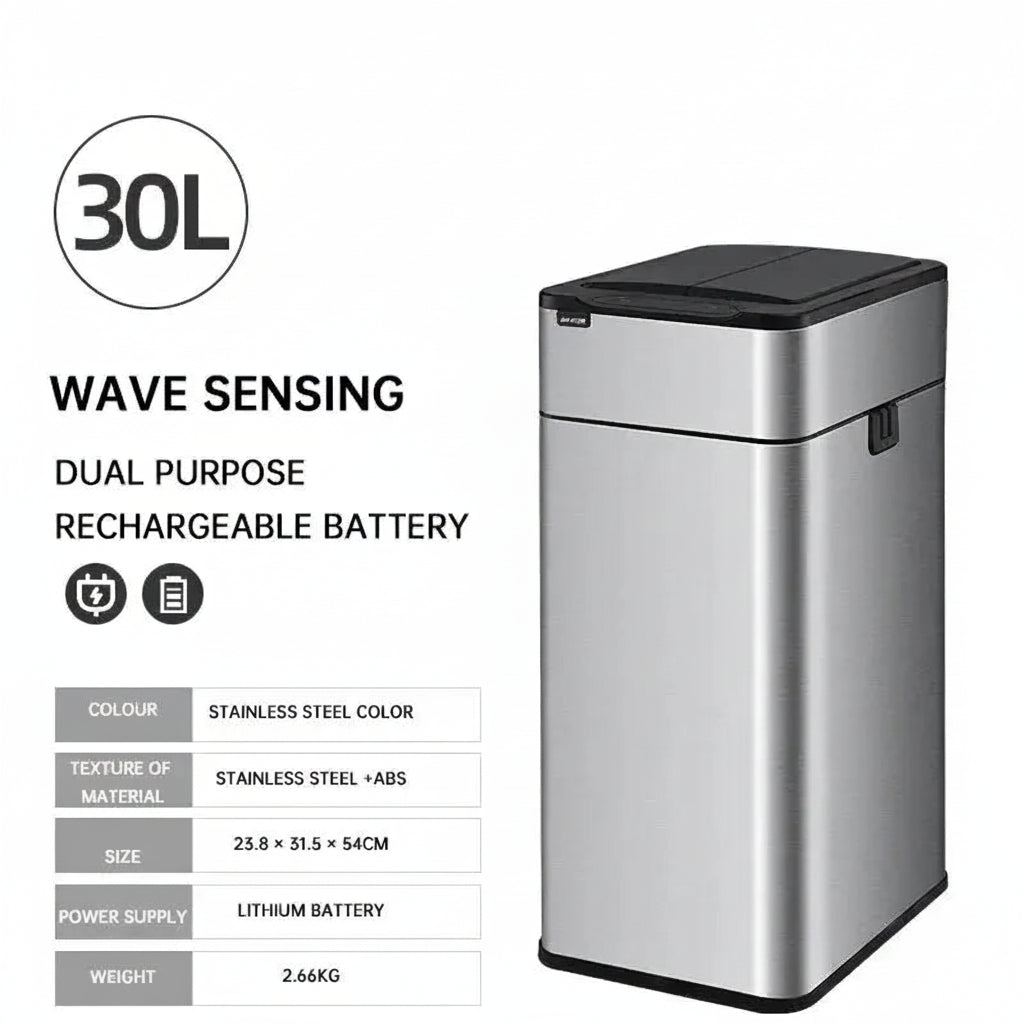 EcoHouse Titan - Smart Stainless Steel Waste Hub