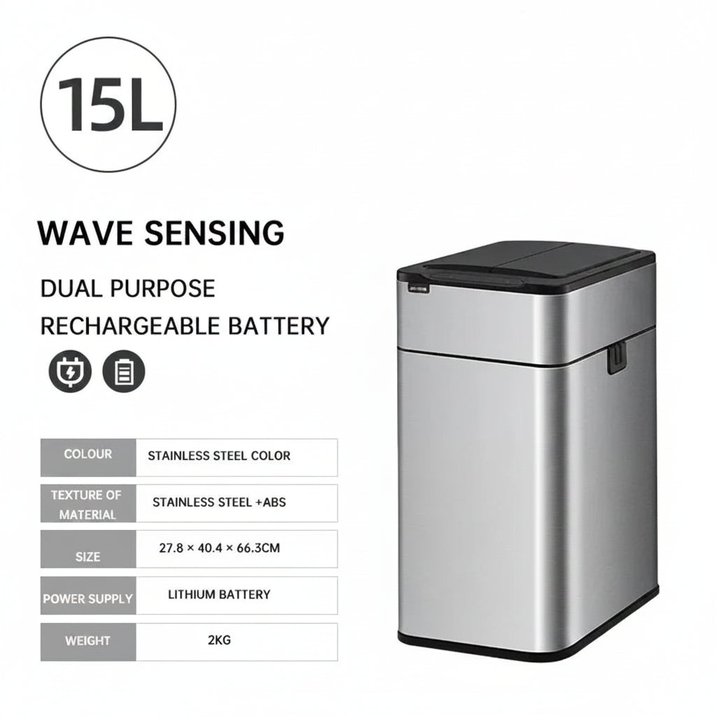 EcoHouse Titan - Smart Stainless Steel Waste Hub
